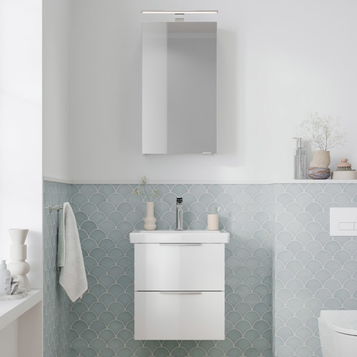 Steinkamp Living 2.0 Waschtischunterschrank für Villeroy & Boch Subway 3.0 Waschtisch 55 cm