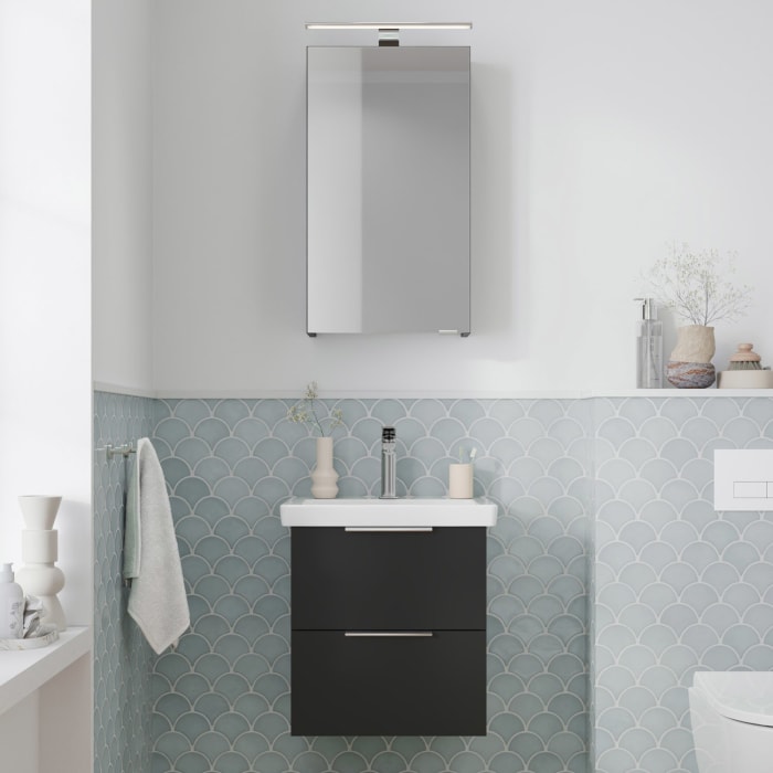 Steinkamp Living 2.0 Waschtischunterschrank für Villeroy & Boch Subway 3.0 Waschtisch 55 cm