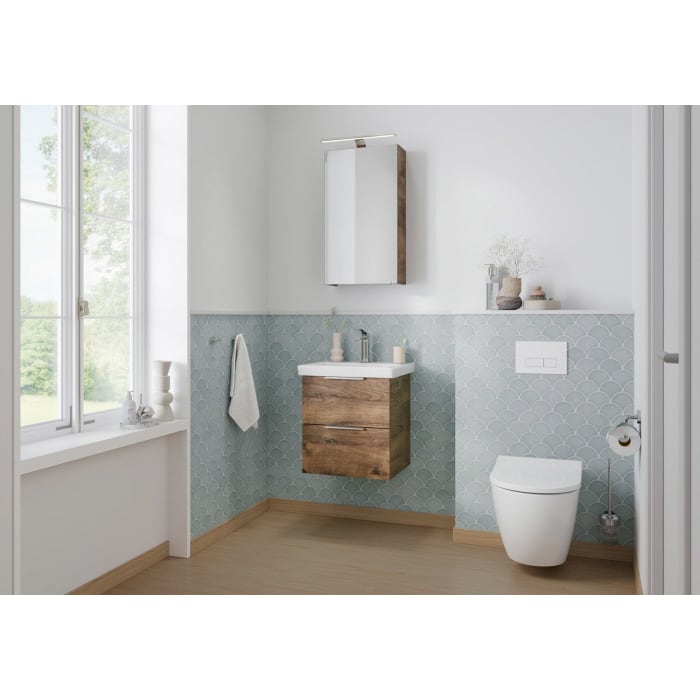 Steinkamp Living 2.0 Waschtischunterschrank für Villeroy & Boch Subway 3.0 Waschtisch 55 cm