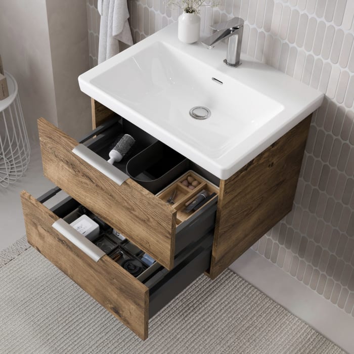 Steinkamp Living 2.0 Waschtischunterschrank für Villeroy & Boch Subway 3.0 Waschtisch 60 cm