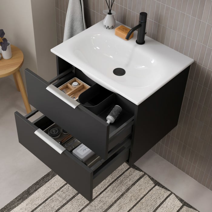 Steinkamp Living 2.0 Waschtischunterschrank für GROHE Essence Waschtisch 60 cm