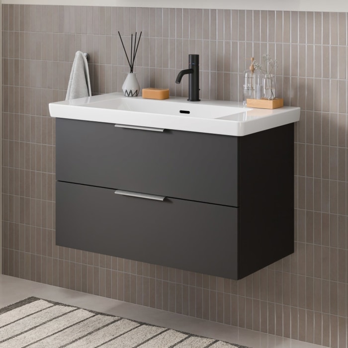 Steinkamp Living 2.0 Waschtischunterschrank für Villeroy & Boch Subway 3.0 Waschtisch 80 cm