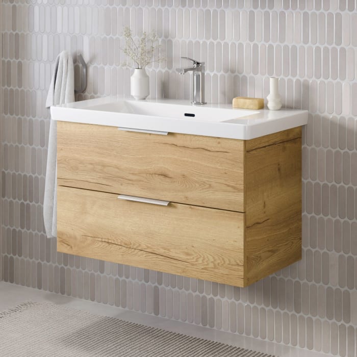 Steinkamp Living 2.0 Waschtischunterschrank für Villeroy & Boch Subway 3.0 Waschtisch 80 cm