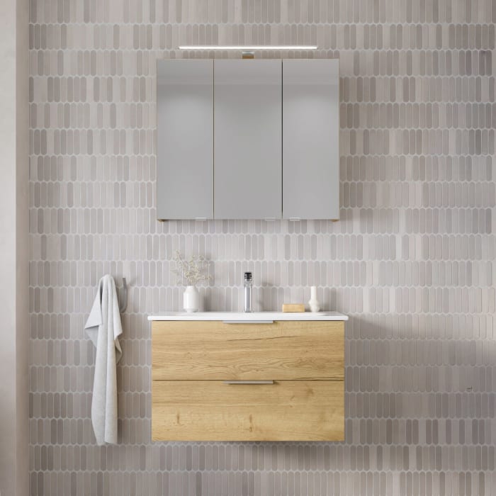 Steinkamp Living 2.0 Waschtischunterschrank für GROHE Essence Waschtisch 80 cm