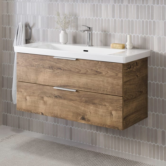 Steinkamp Living 2.0 Waschtischunterschrank für Villeroy & Boch Subway 3.0 Waschtisch 100 cm