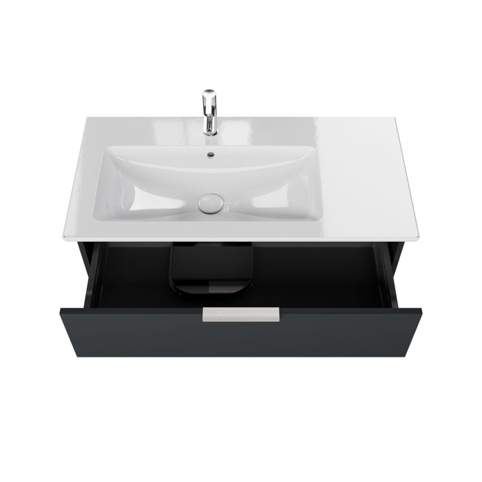 Steinkamp Living 2.0 Waschtischunterschrank für Villeroy & Boch Venticello Waschtisch 100 cm, Becken links