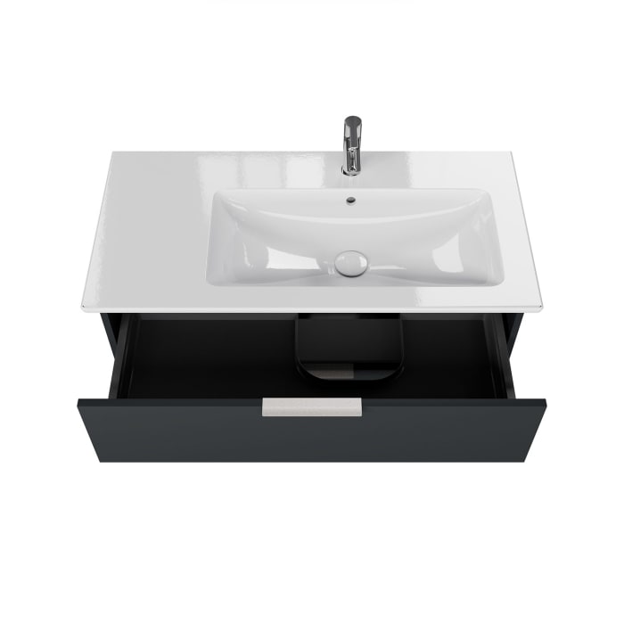 Steinkamp Living 2.0 Waschtischunterschrank für Villeroy & Boch Venticello Waschtisch 100 cm, Becken rechts