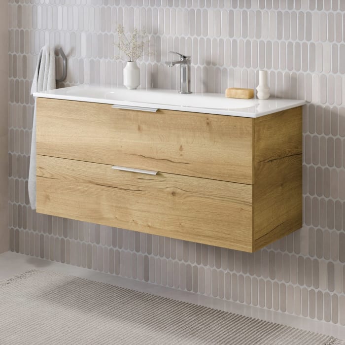 Steinkamp Living 2.0 Waschtischunterschrank für GROHE Essence Waschtisch 100 cm