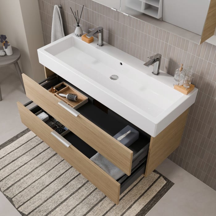 Steinkamp Living 2.0 Waschtischunterschrank für Duravit Vero Waschtisch 120 cm