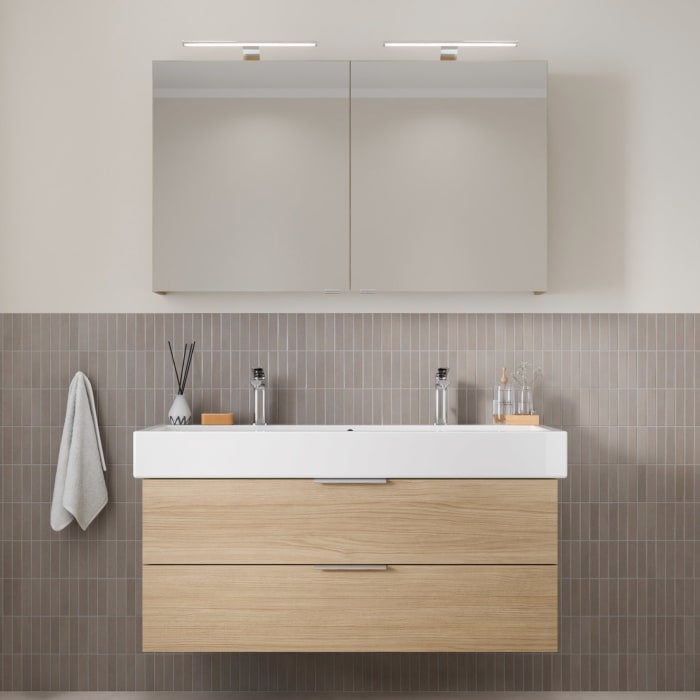 Steinkamp Living 2.0 Waschtischunterschrank für Duravit Vero Waschtisch 120 cm