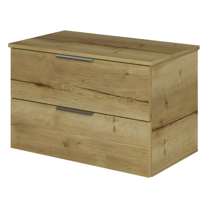 Steinkamp Living 2.0 Waschtischunterschrank mit Platte 79 cm für Aufsatzwaschtisch