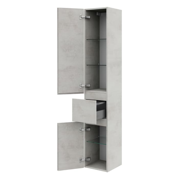 Steinkamp Value Hochschrank 174 cm mit 2 Türen und 1 Auszug, Anschlag links