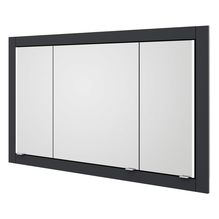 Steinkamp Value Einbauspiegelschrank 136,5 cm mit 3 Türen und LED-Beleuchtung