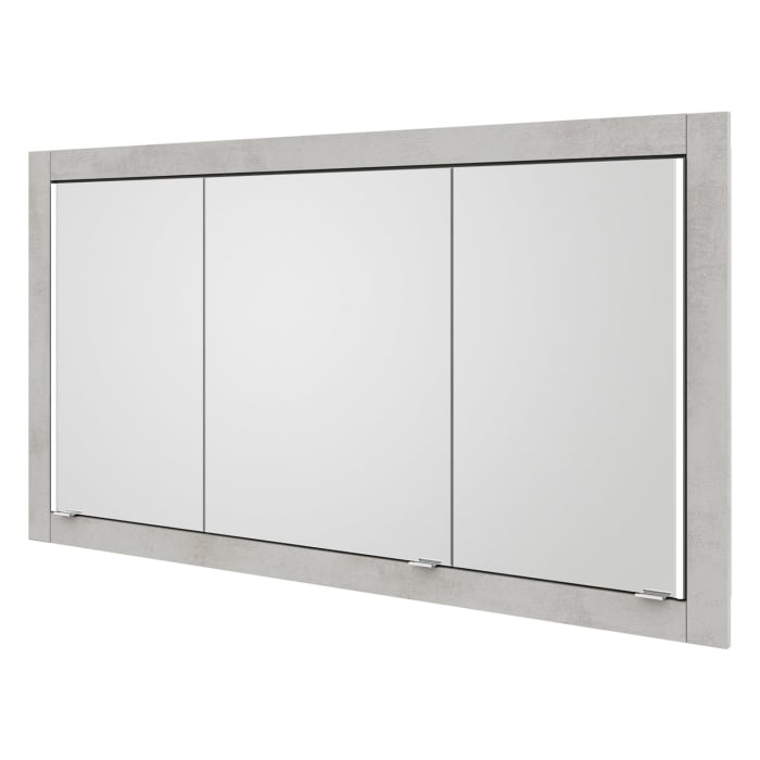 Steinkamp Value Einbauspiegelschrank 151,5 cm mit 3 Türen und LED-Beleuchtung