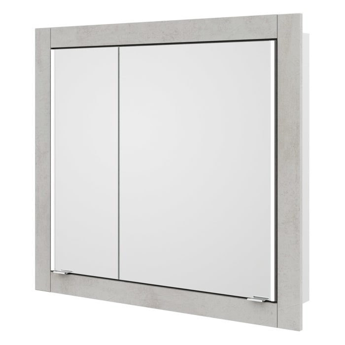 Steinkamp Value Einbauspiegelschrank 91,5 cm mit 2 Türen und LED-Beleuchtung