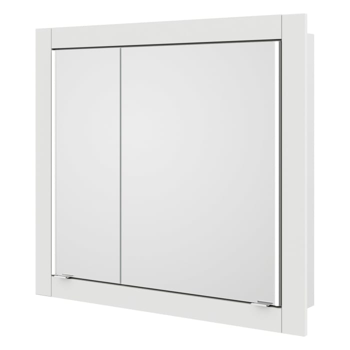 Steinkamp Value Einbauspiegelschrank 91,5 cm mit 2 Türen und LED-Beleuchtung
