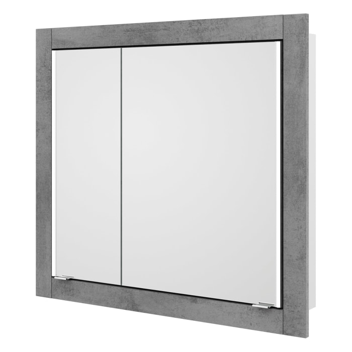 Steinkamp Value Einbauspiegelschrank 91,5 cm mit 2 Türen und LED-Beleuchtung