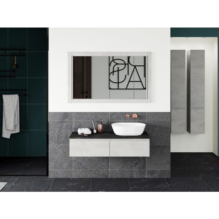 Steinkamp Value Waschtischkonsole 121 cm mit 2 Auszügen