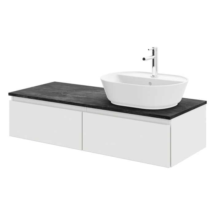 Steinkamp Value Waschtischkonsole 121 cm mit 2 Auszügen