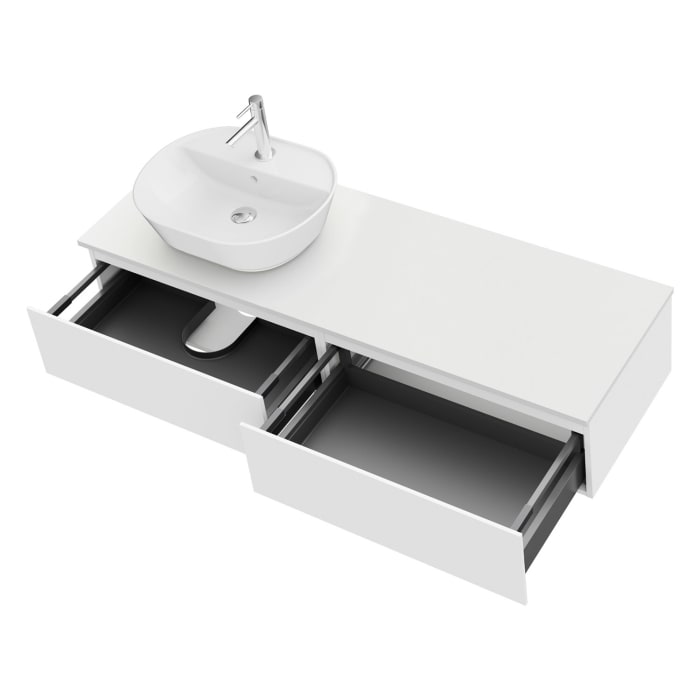 Steinkamp Value Waschtischkonsole 151 cm mit 2 Auszügen