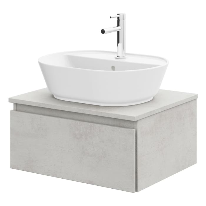 Steinkamp Value Waschtischkonsole 61 cm mit 1 Auszug