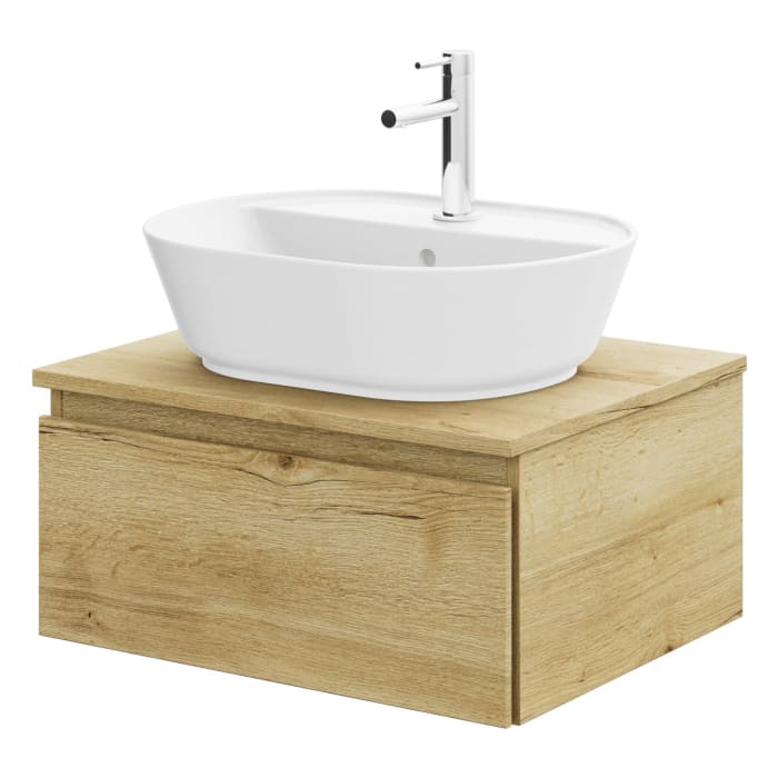 Steinkamp Value Waschtischkonsole 61 cm mit 1 Auszug