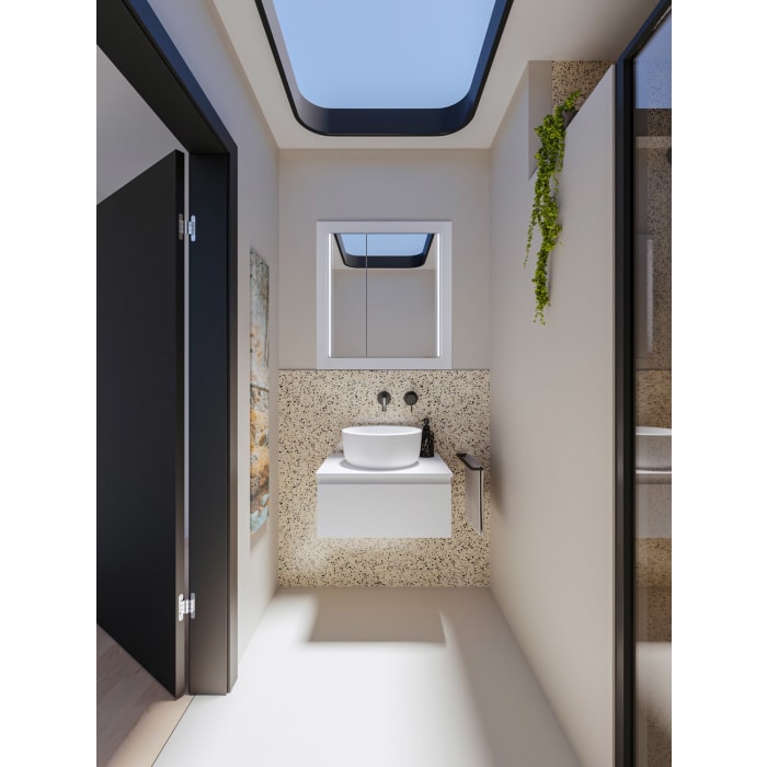 Steinkamp Value Waschtischkonsole 61 cm mit 1 Auszug