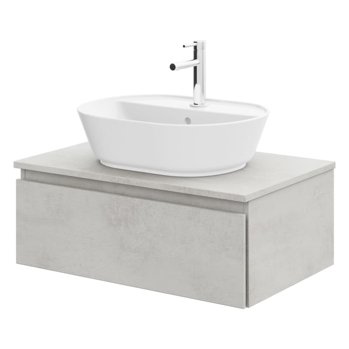 Steinkamp Value Waschtischkonsole 76 cm mit 1 Auszug