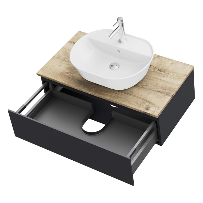 Steinkamp Value Waschtischkonsole 91 cm mit 1 Auszug