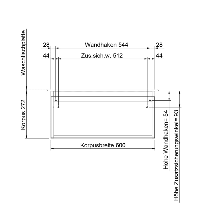 Steinkamp Value Unterschrank 60 cm