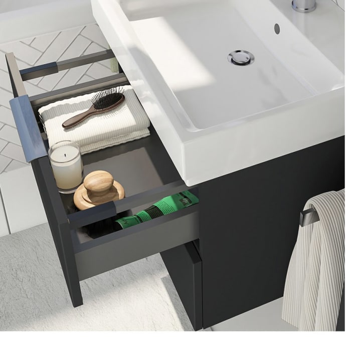 Steinkamp Living 2.0 Waschtischunterschrank für GROHE Cube Waschtisch 60 cm