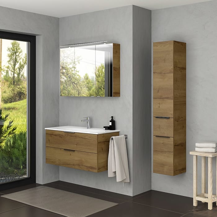 Steinkamp Living 2.0 Waschtischunterschrank 97 cm für GROHE Essence Waschtisch 100 cm