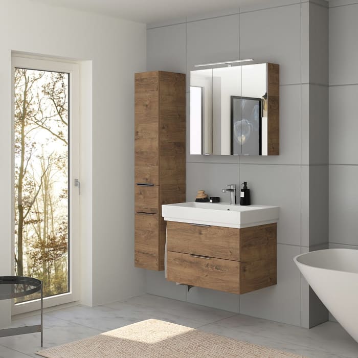 Steinkamp Living 2.0 Waschtischunterschrank für GROHE Cube Waschtisch 80 cm