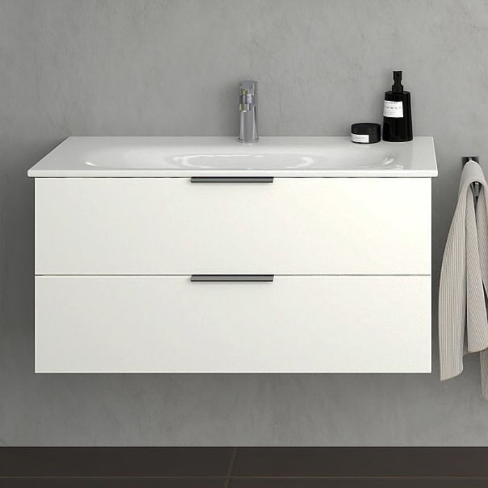 Steinkamp Living 2.0 Waschtischunterschrank 97 cm für GROHE Essence Waschtisch 100 cm