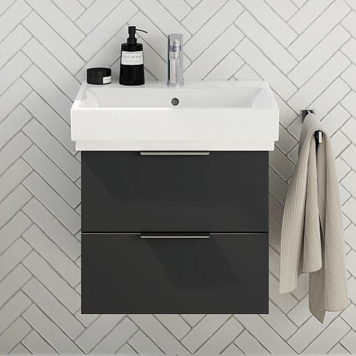 Steinkamp Living 2.0 Waschtischunterschrank für GROHE Cube Waschtisch 60 cm