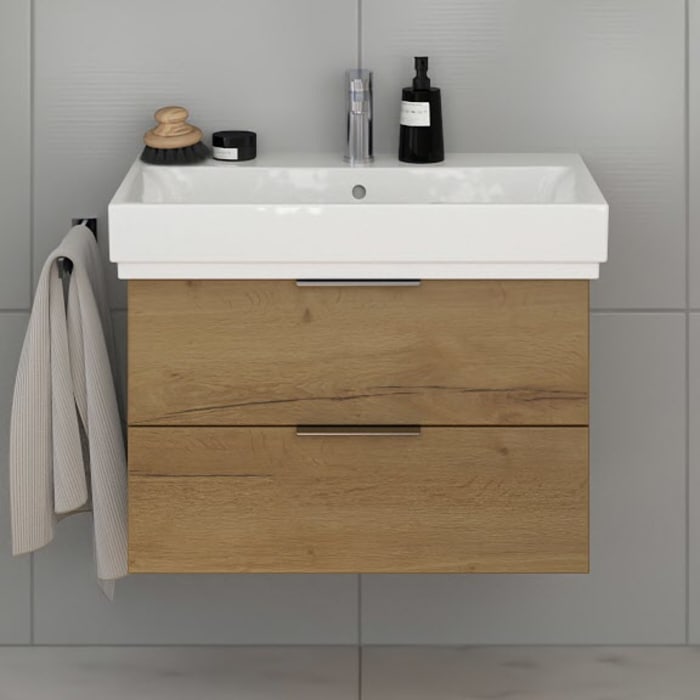 Steinkamp Living 2.0 Waschtischunterschrank für GROHE Cube Waschtisch 80 cm