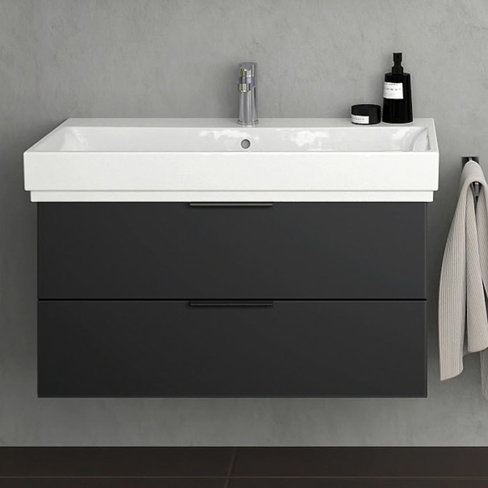 Steinkamp Living 2.0 Waschtischunterschrank für GROHE Cube Waschtisch 100 cm