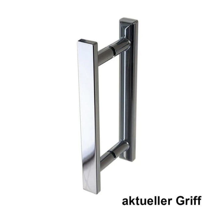 Steinkamp Lifestyle Drehtür mit Seitenwand 90 x 120 cm Anschlag links inkl. easypearl, mittig mattiert