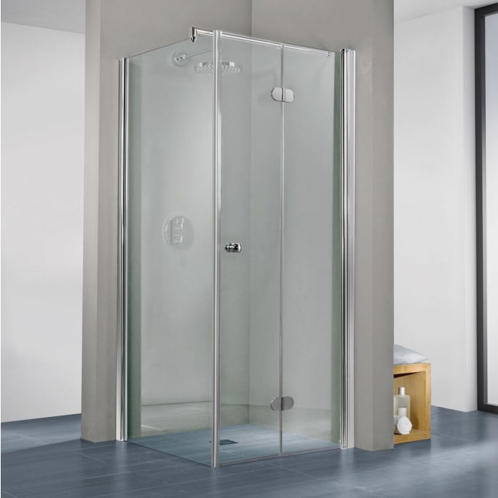 Steinkamp Living Seitenwand 90 x 200 cm für Drehfalttür inkl. easypearl, mittig mattiert