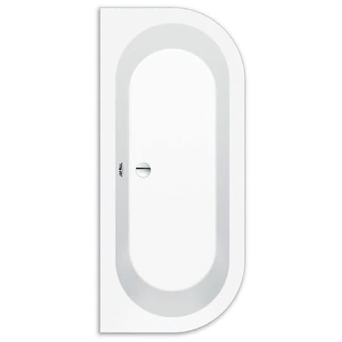 Steinkamp Living Vorwand-Badewanne 180 x 80 cm, inkl. Ab- und Übrlaufgarnitur M5