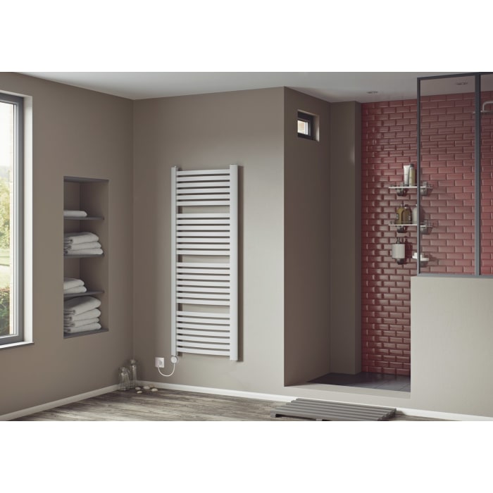 Sturotec Bath 1 E Badheizkörper 58 x 76,5 cm, rein elektrisch, mit integr. Raumthermostat