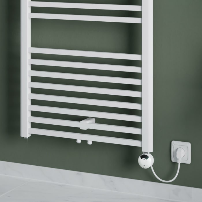 Sturotec Bath 11 E Badheizkörper 50 x 171,3 cm, rein elektrisch, mit integr. Raumthermostat, inkl. Fernbedienung