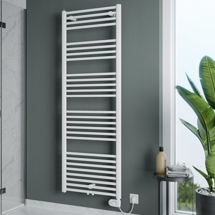 Sturotec Bath 11 E Badheizkörper 50 x 117,4 cm, rein elektrisch, mit integr. Raumthermostat