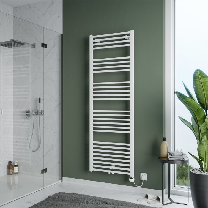 Sturotec Bath 11 E Badheizkörper 50 x 171,3 cm, rein elektrisch, mit integr. Raumthermostat, inkl. Fernbedienung