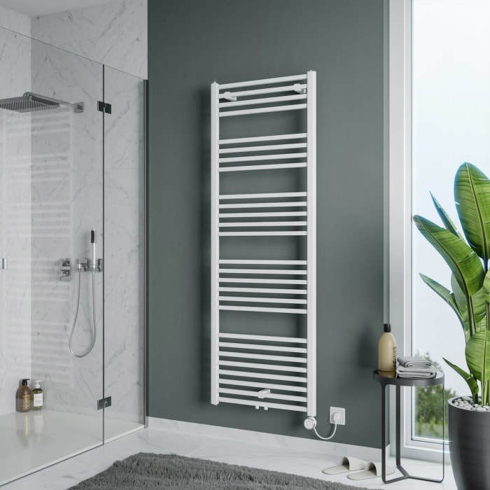 Sturotec Bath 11 E Badheizkörper 50 x 66,7 cm, rein elektrisch, mit integr. Raumthermostat