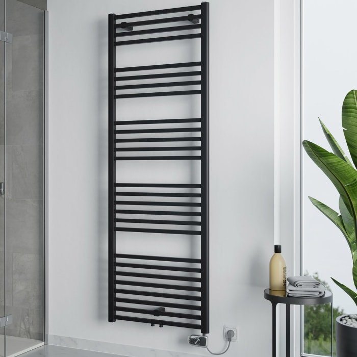 Sturotec Bath 11 E Badheizkörper 60 x 171,3 cm, rein elektrisch, mit integr. Raumthermostat