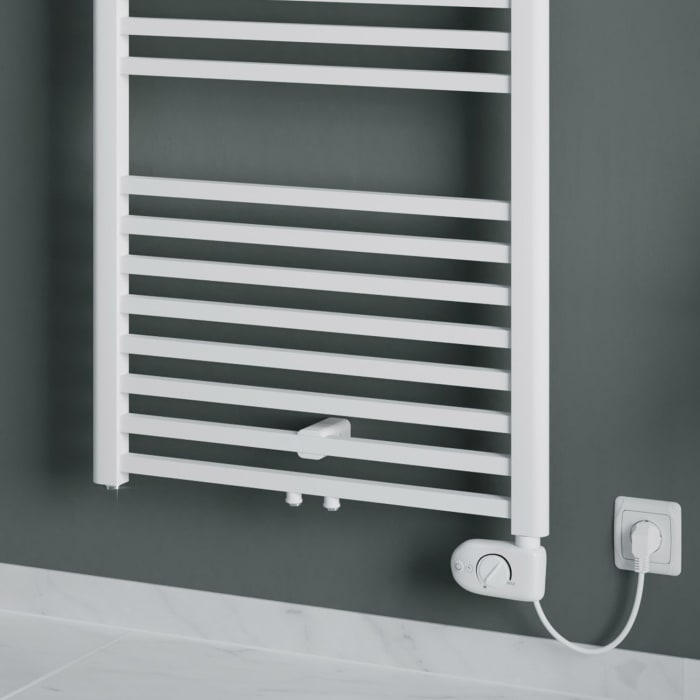 Sturotec Bath 11 E Badheizkörper 60 x 117,4 cm, rein elektrisch, mit integr. Raumthermostat