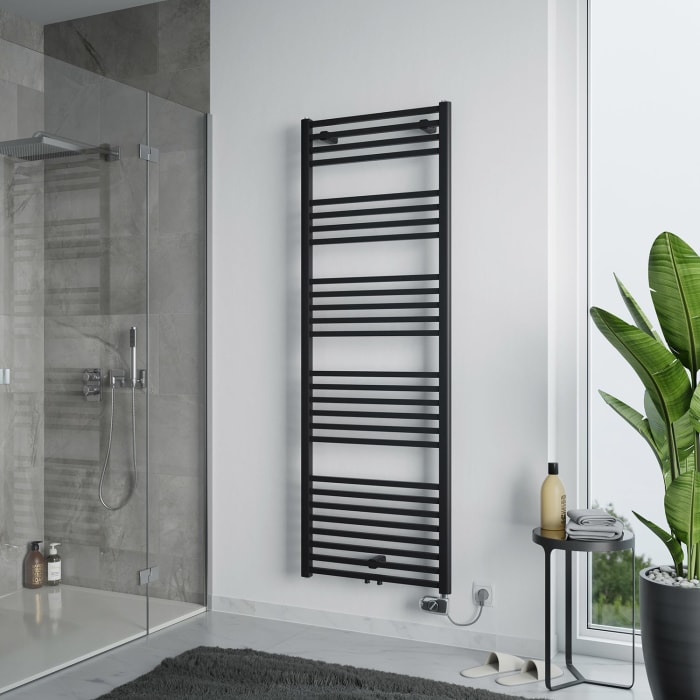 Sturotec Bath 11 E Badheizkörper 60 x 171,3 cm, rein elektrisch, mit integr. Raumthermostat