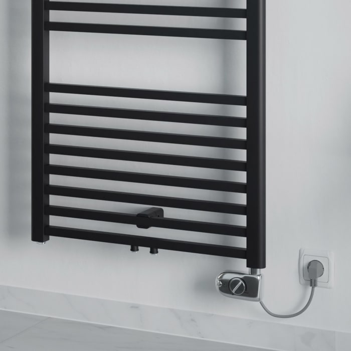 Sturotec Bath 11 E Badheizkörper 60 x 171,3 cm, rein elektrisch, mit integr. Raumthermostat