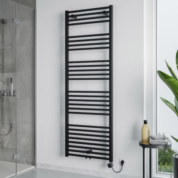 Sturotec Bath 11 E Badheizkörper 60 x 171,3 cm, rein elektrisch, mit integr. Raumthermostat